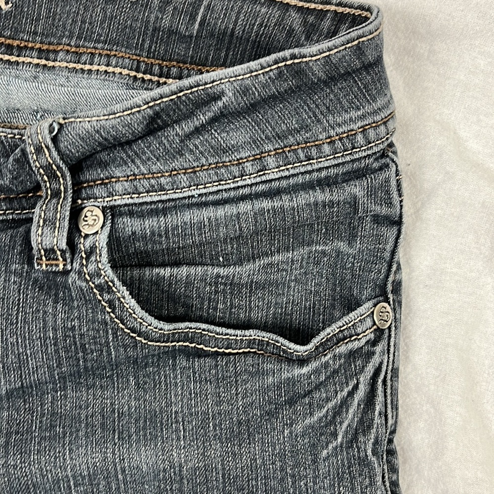 Women's Streetwear Society Straight Cut Jeans Size 7 - Picture 3 of 7